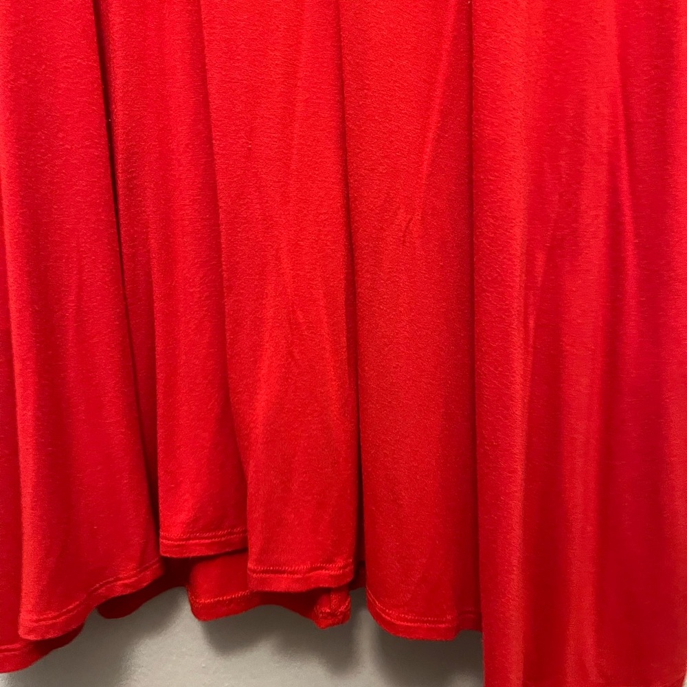Altar’d State Bright Red Dress with Pockets - Picture 8 of 9